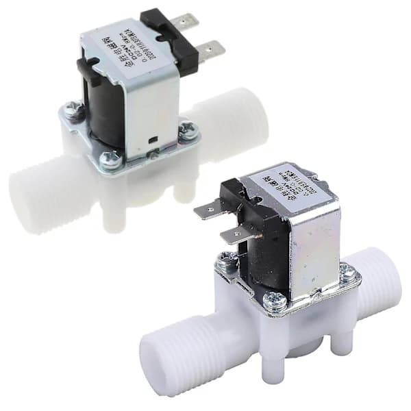NA/Elektrisk magnetventil Magnet N/c Vand Luft Indløb Flow Switch 1/2 \" Dc 24v