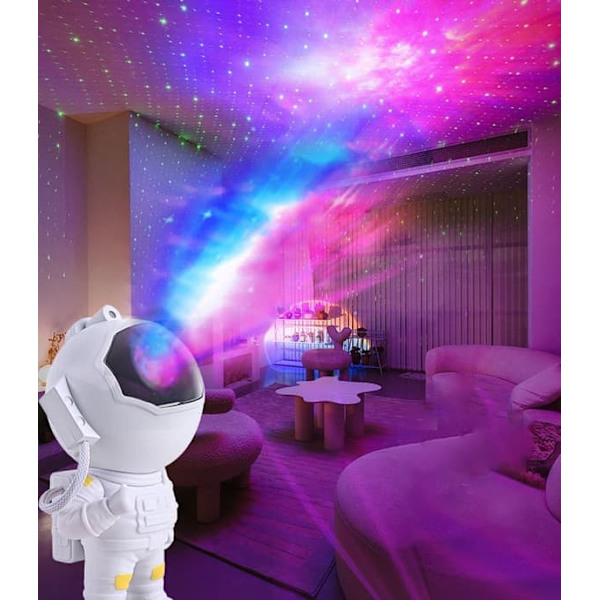 Galaxy Night Light / Space Lamp Star Projector with Timer and Remote Control