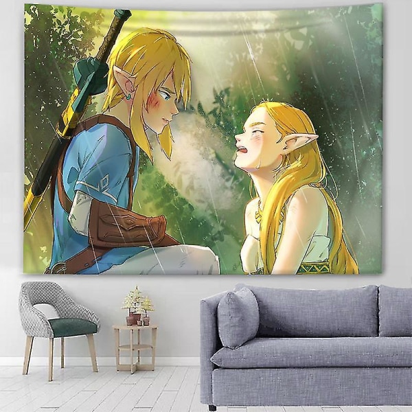 Zelda Tears Of the Kingdom Hd Canvas Poster Konst Dekorativ målning Målning för hem i sovrummet 150cm*100cm 8