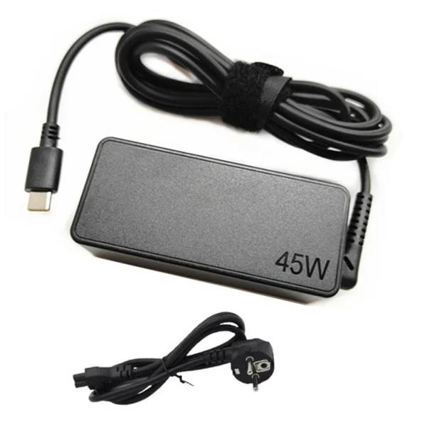 45W TypeC Laptop Oplader til Laptop Tablets Pad Strøm AC Adapter UsbC Computer Oplader PD45W Universal null - EU