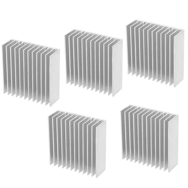 Aluminium køleplade til CPU-køler - 5 stk.