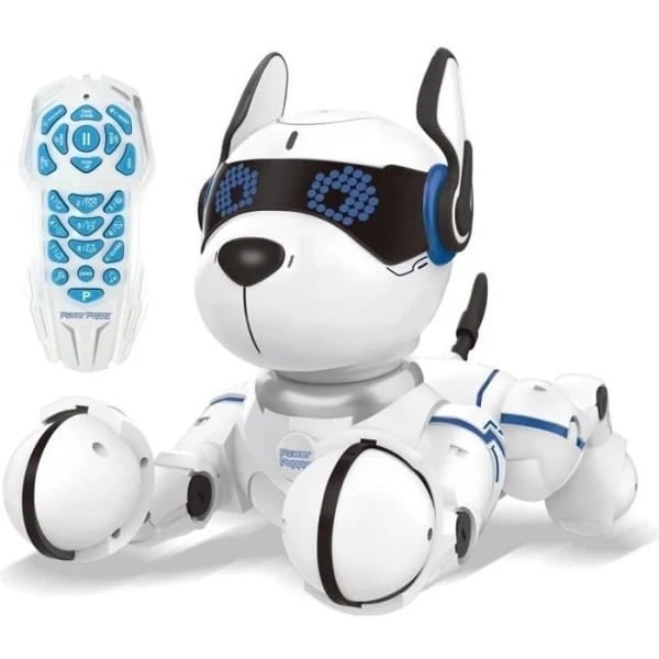 Simulerad fjärrkontroll intelligent robot hund Intelligent programmerbar taktil robot hund med fjärrkontrollfunktion_ NN