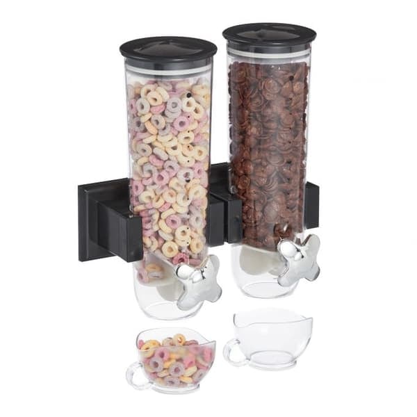 Müslidispenser dubbel för väggmontering