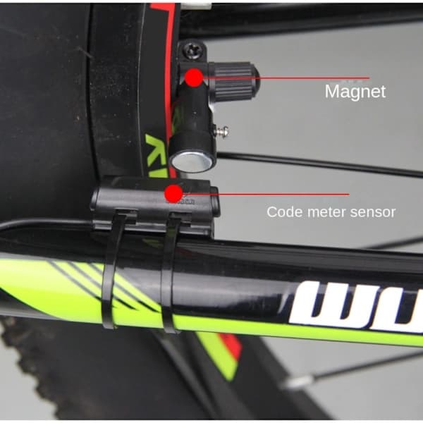 2 ST Cykelmagnet Hovedmagnet Stopur Cykelcomputer