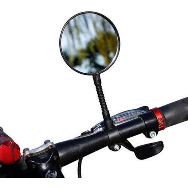 Justerbart Cykelspejl - 84mm - Sort