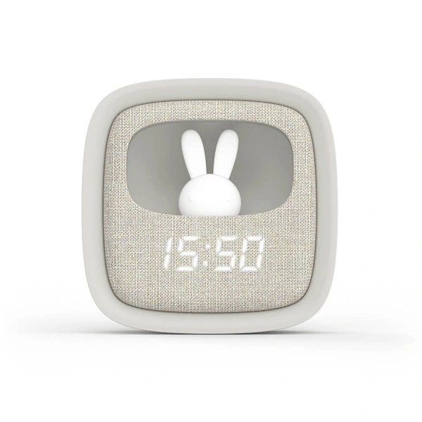 /NN/MOB Herätyskello Lampulla Billy Clock Harmaa 280