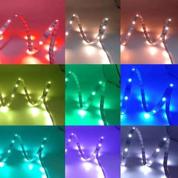 10M Bluetooth RGB LED Strip Lights with Remote Control for Home Christmas Decoration