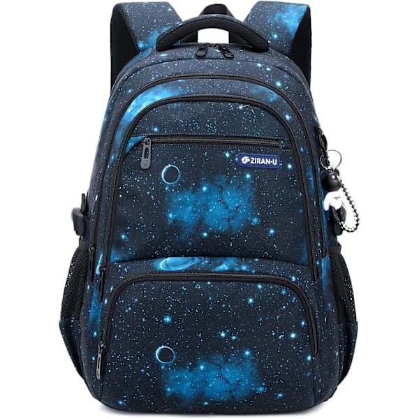 Barneskoleryggsekk tenåring skolesekk stor vanntett ryggsekk design casual ryggsekk/NT/
