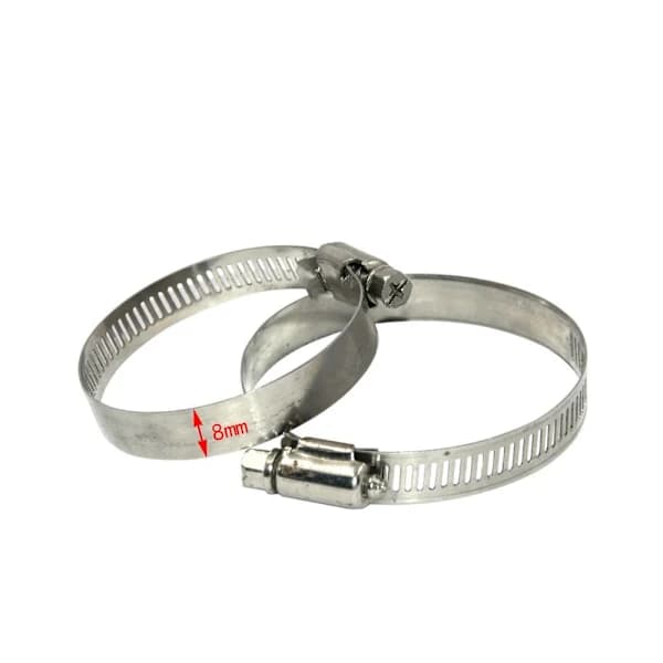 100 ST Slangklämmor Rör Bränsleslangklämmor 32MM 32mm