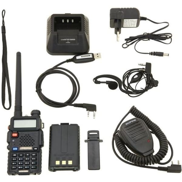 Baofeng UV-5R walkie talkie FM-radio VHF/UHF_NN