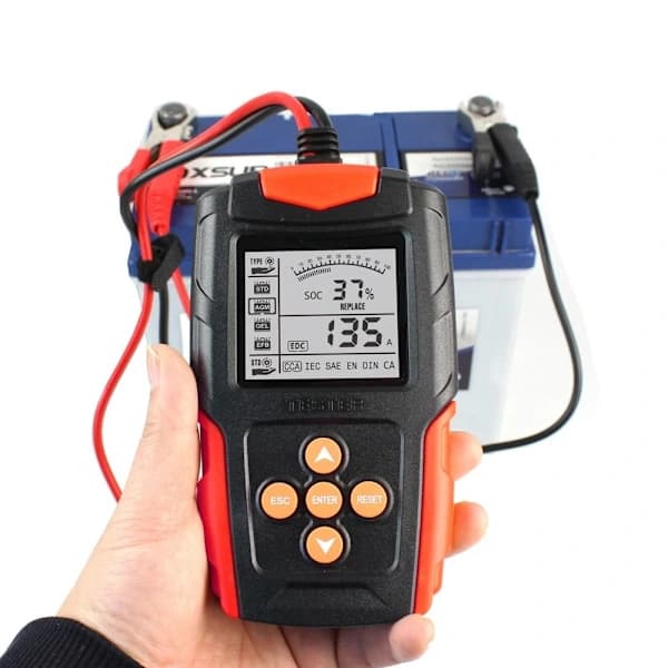Bilbatteritester Batterianalysator ORANGE Orange