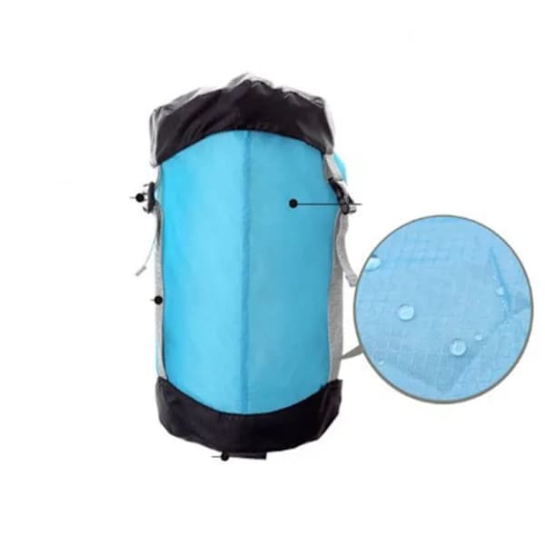 Camping Sportstaske Mesh Opbevaringspose BLÅ S Blue S