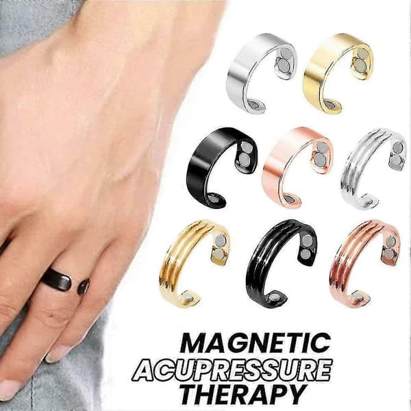 4 Magnetisk Lymfedrænage Terapeutisk Magnetisk Ring