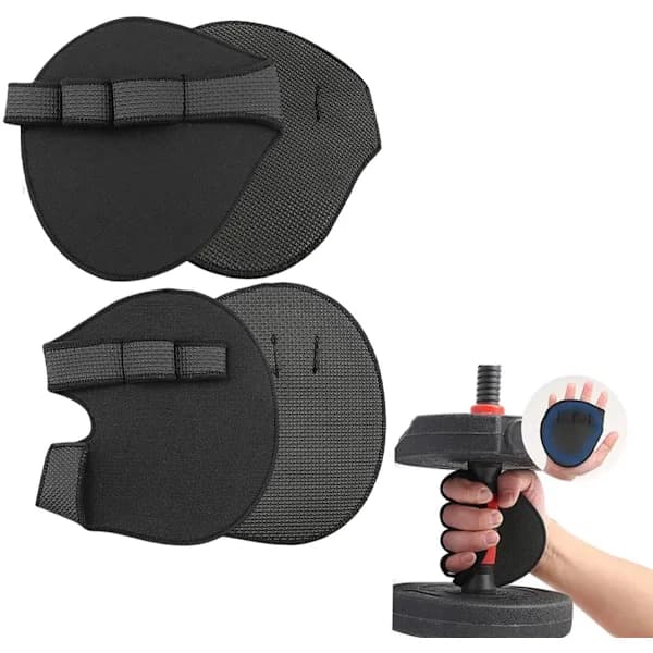 Träningshandskar - 2-pack - Träningshandskar - Tyngdlyftningshandskar - Fingerlös design