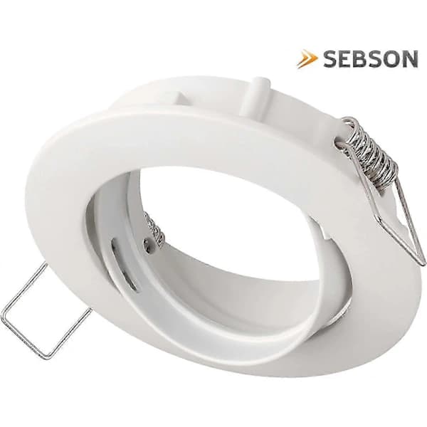 NA/12x Justerbar Downlight GU10 Infälld Vit