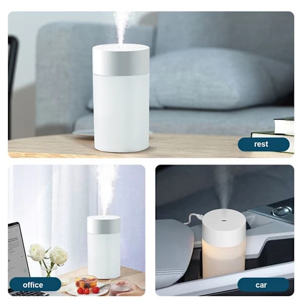 Mini Luftfugter Essentiel Diffuser ROSA pink