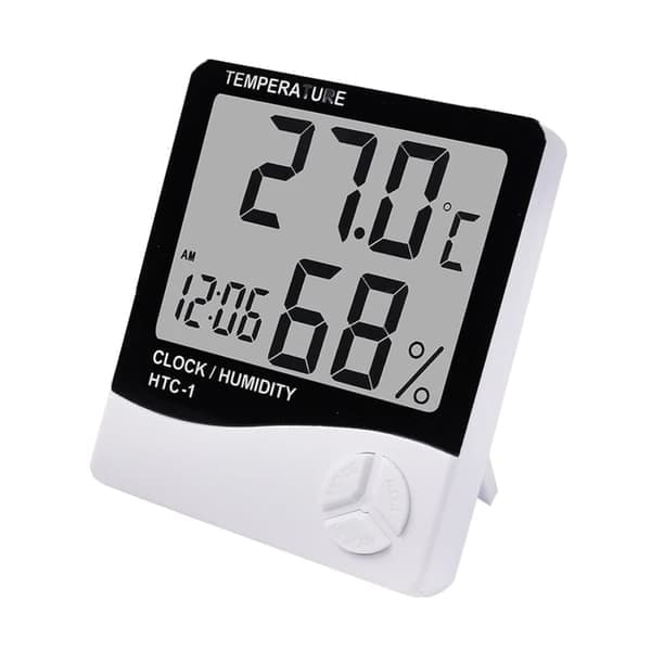 LCD Elektronisk Digital Temperatur- og Fugtighedsmåler Termometer Indendørs
