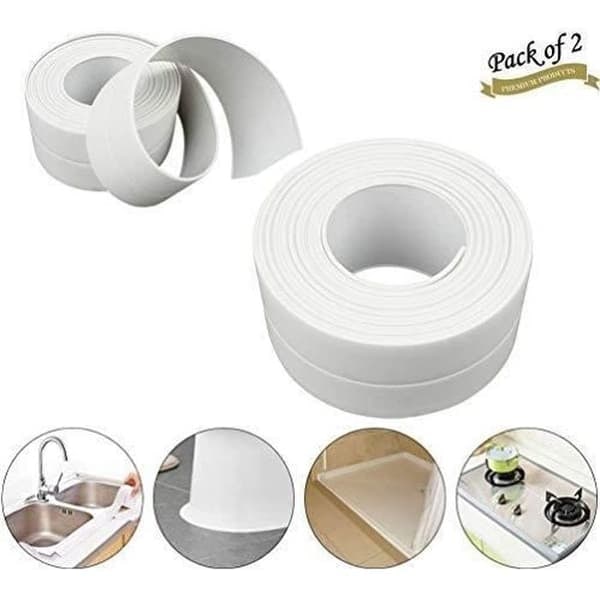 {NT}Tape - 2-pak - Vandtæt - Skimmelresistent - Silikone - 38 mm * 3,2 m