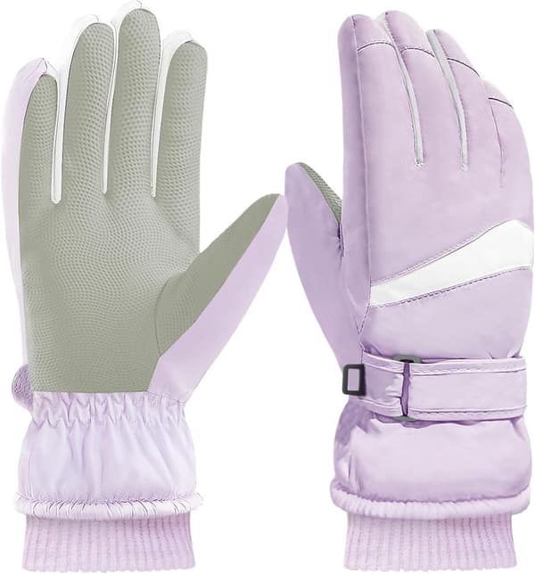 skidhandskar - Handskar - handskar vinter - handskar dam - One size - Lila