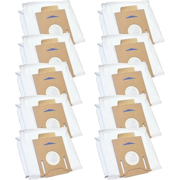 /NN/10-pack dammsugarpåsar för DEEBOT T9-serien OZMO T8 AIVI