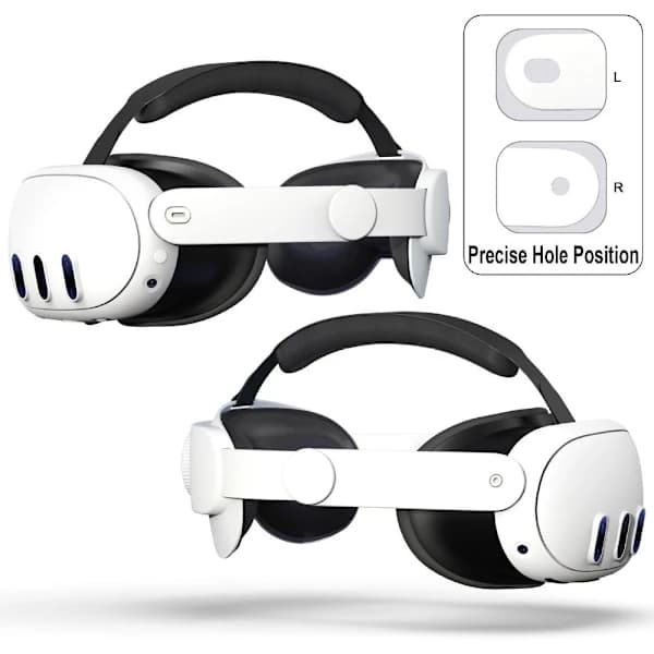 Hovedmonteret VR brilleholder HVID Hvid