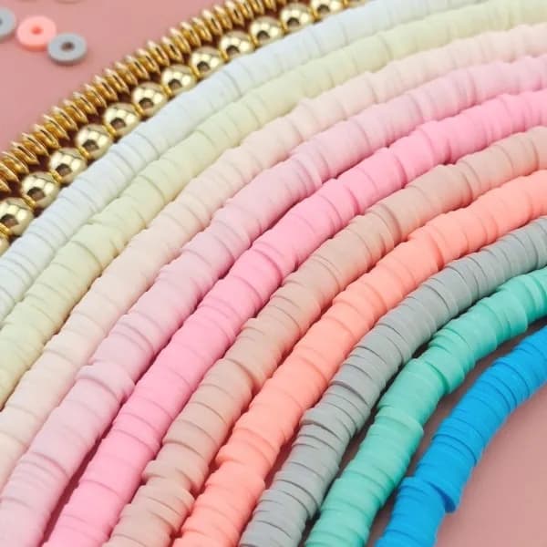 Savipärlät Savipärlynauhat DIY Rannekorun Valmistussarja