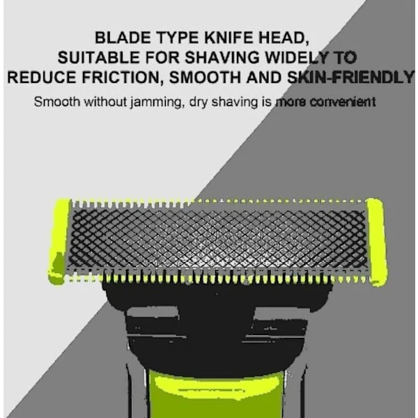 5-pakning erstatningsblader for Philips OneBlade Herreblader One Blade Pro