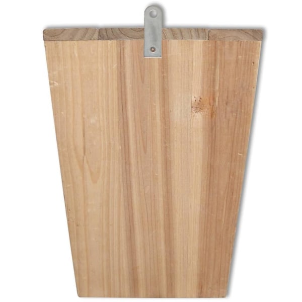 vidaXL Flaggermuskasse, 22 x 12 x 34 cm, 2-pakning Brun Brown