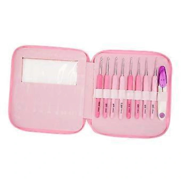 Crochet Hooks Set, Storage Bag, Scissors