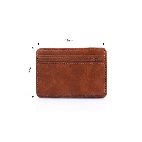 Møntkortholder Herre Slim Wallet SORT sort
