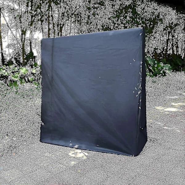 Vedenpitävä pingispöydän suojus 165x70x185cm Musta