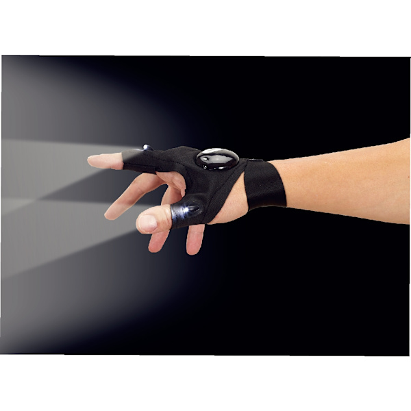 LED Glove with Flashlight – Adjustable Size 36