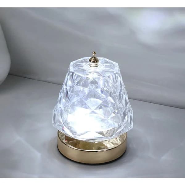 NA/Touch Kontroll Ros Kristall Bordslampa