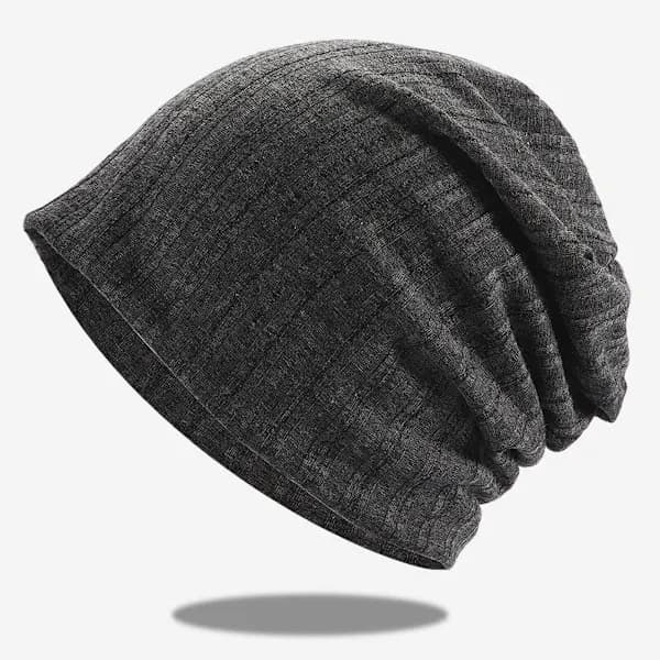 Hat - Forår, Sommer, Efterår - Tynd - Unisex Trøje - Åndbar - Blød - Shopping - Mode Trøje - Grå