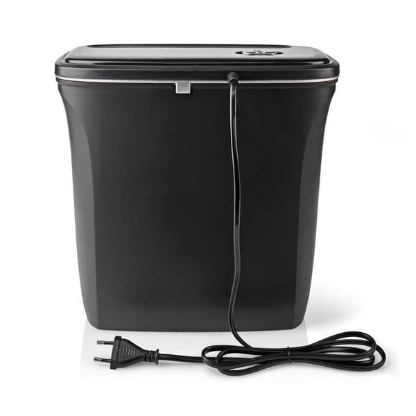 Dokumentmakulator | 6x A4-sider | 12 l | Sikkerhedsstandard: DIN 4 | 300 W | Sort_NN