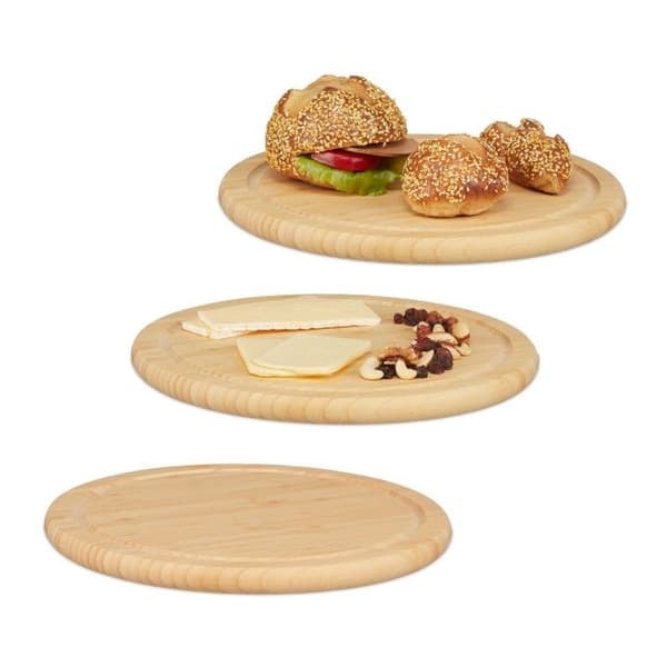 Frukostbräda i bambu, 3-pack_NN