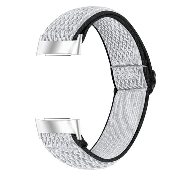 [NT] Fitbit Charge 5 armbånd Nylon Grå/Sort