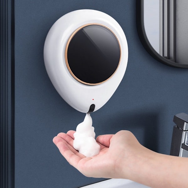 [NT] 300 ml flydende sæbebeholder til badeværelse, intelligent induktionsfri berøringsfri skumdispenser 1 stk.