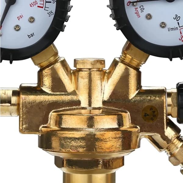 Argon CO2 gass trykkreduksjon inert gass sveisemaskin trykkregulator