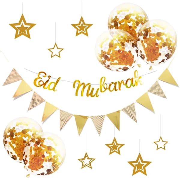 Eid Mubarak -banneri Eid-lippuviiri 08 08