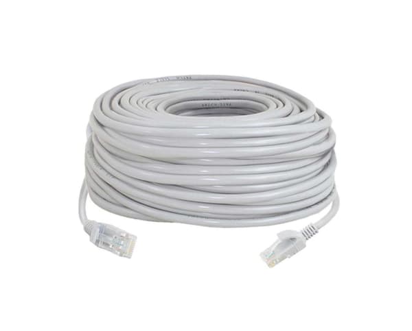 30m - Verkkokaapeli - Cat5e - Internetkaapeli grå gray