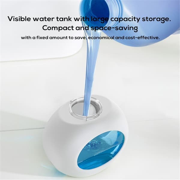 Automatic Soap Dispenser Touchless Infrared Sensor Hand Wash for Foam - Black Svart black