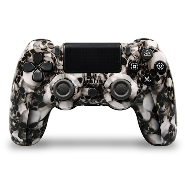 Trådlös spelkontroll för PS4, kompatibel med PS4/Slim/Pro-konsol