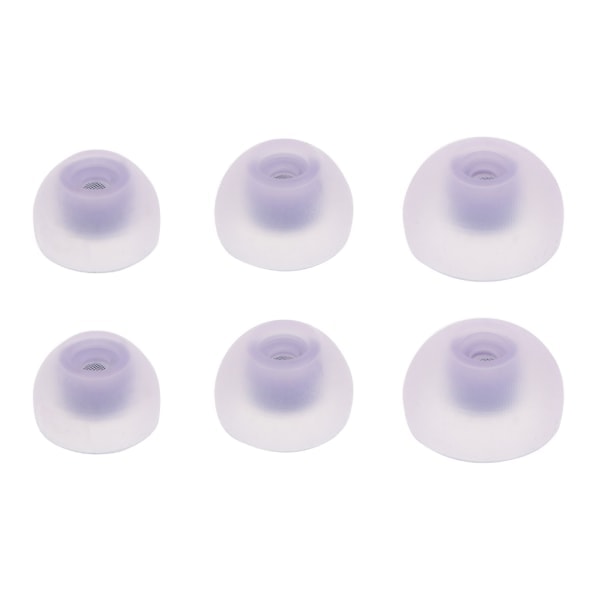 6 st In-Ear Hörlurar för Galaxy Buds2 Hörlurar Silikonskydd Öronpropp Ersättning SM-R177 Öronproppar Öronkuddar Lila/NC/