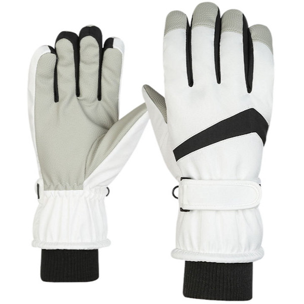 Skidhandskar - Handskar - Vinterhandskar - Damhandskar - One size - Vit