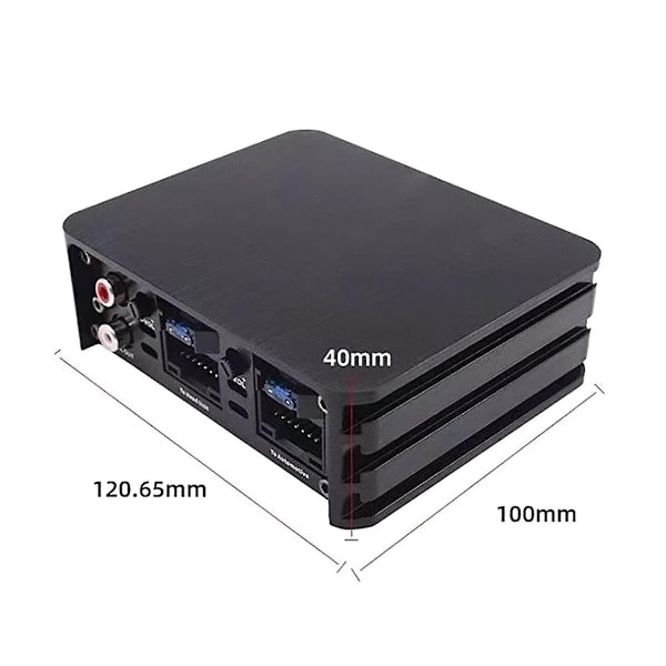 Professionell DSP-förstärkare för bilradio Android, 4-kanals HiFi-förstärkare, 4 x 80 W_ NN