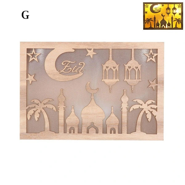 LED-lamper Eid Mubarak G G