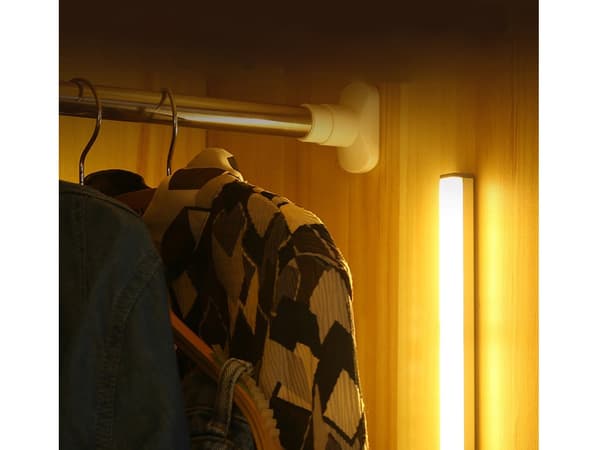 Garderobelampe Bevægelsessensor / Selvklæbende LED-lampe - 20 cm