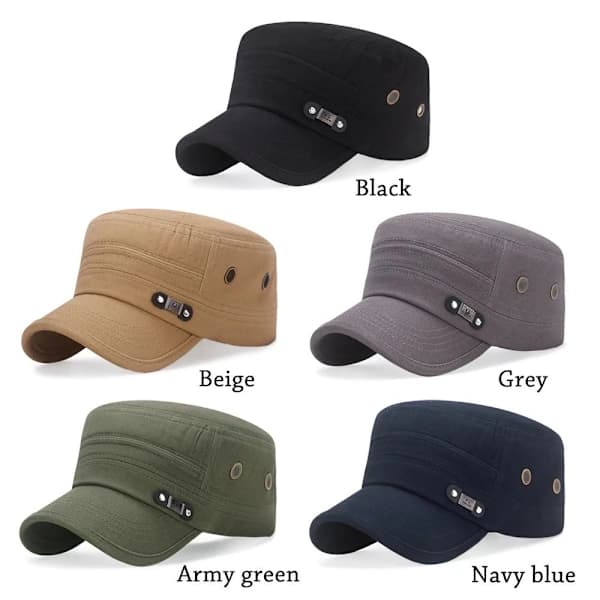 Arméhat Baseballkasket CAP Grå
