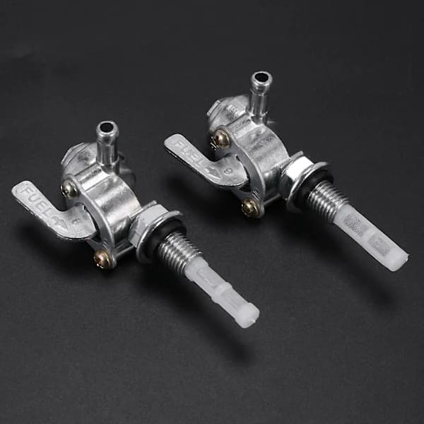 2x Bensinventil Bensinbrytare Generator Gasmotor Bränsletankar
